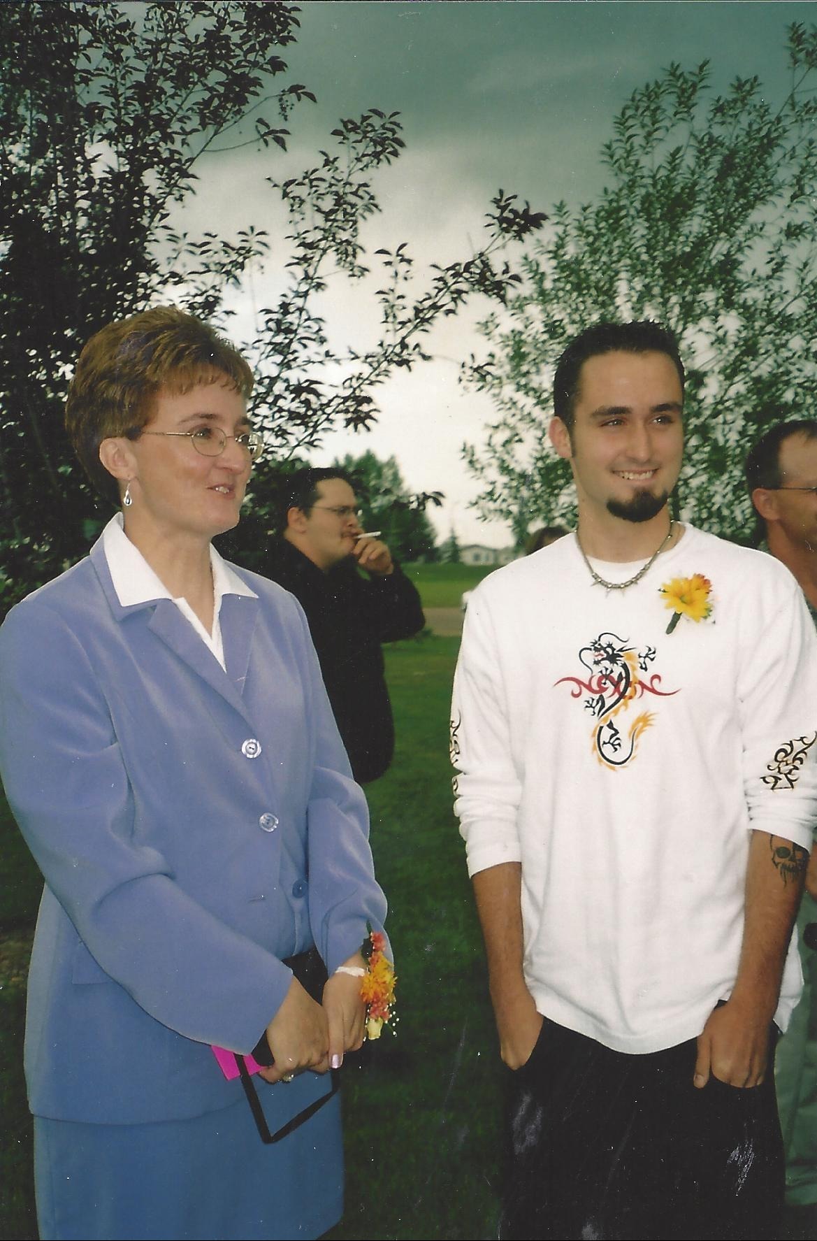 Matthew and Mom Thelma